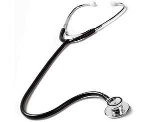 Dual Head Stethoscope, Adult, Black < Prestige Medical #S108-BLK 