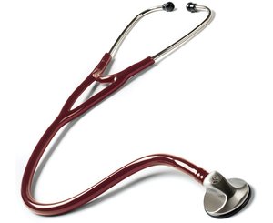Clinical Classic Stethoscope, Adult, Burgundy < Prestige Medical #127-BUR 