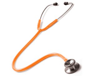 Clinical I Stethoscope in Box, Adult, Neon Orange
