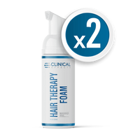 Picture of Bottle with text x2 CLINICAL EFFECTS FOAM Maximum Strength Formula HAIR THERAPY Maximum S...