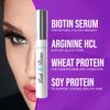 Picture of Cosmetics, Lipstick, Advertisement with text BIOTIN SERUM FOR NATURAL EYELASH GROWTH ARGI...