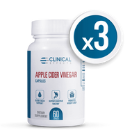 Picture of Shaker, Bottle with text CLINICAL EFFECTS Serv APPLE CIDER VINEGAR App (Ma CAPSULES BLOOD...