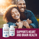 Supports heart and brain health