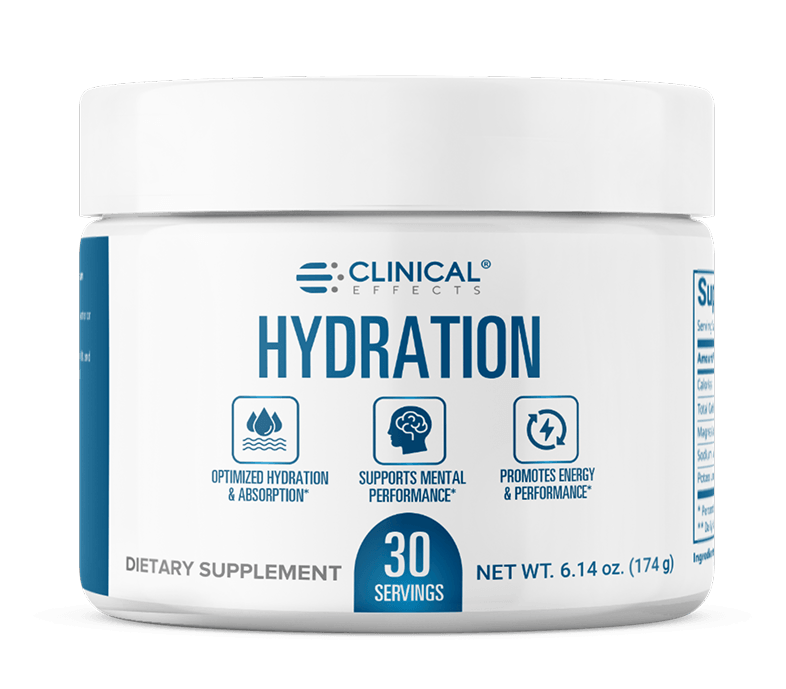 Picture of Bottle, Cosmetics with text EFFECTS Su HYDRATION Sodu OPTIMIZED HYDRATION PROMOTES ENERGY...