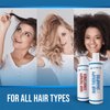 Picture of Person, Human, Hair with text CLINICAL EFFECTS SHAMPOO CONDITIONER HAIR THERAPY FOR ALL H...