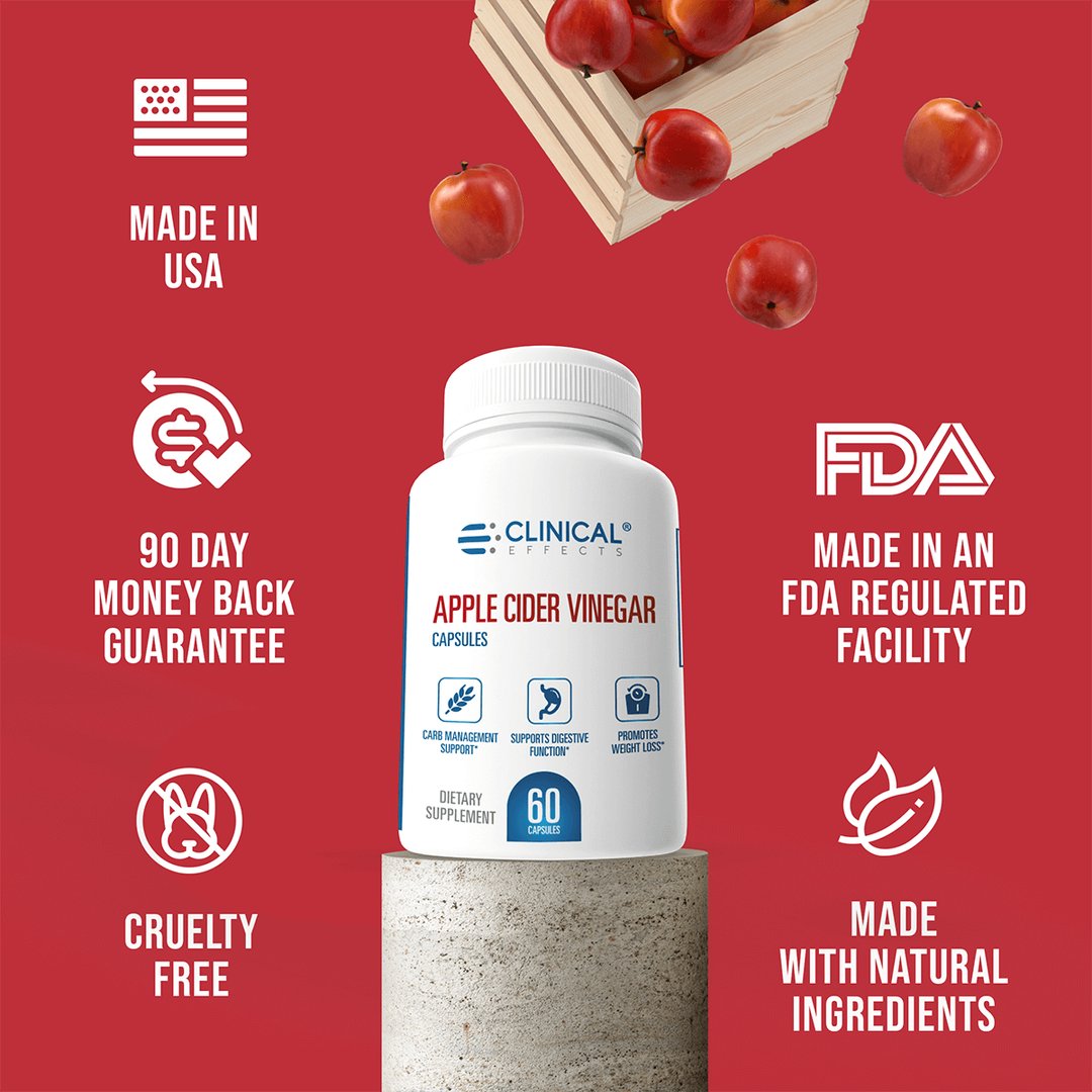 Apple Cider Vinegar Capsules Clinical Effects
