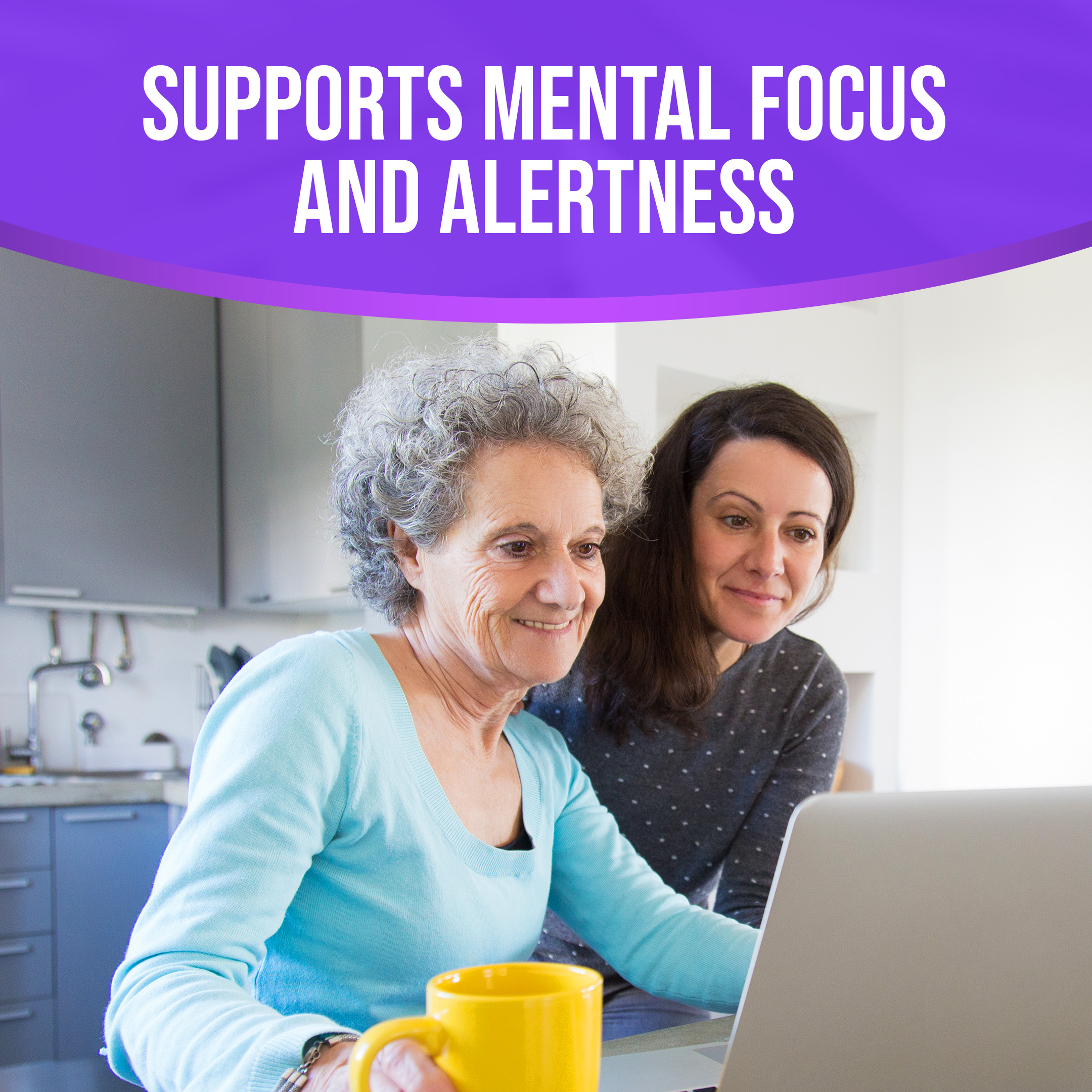 Supports mental focus alertness