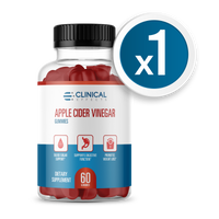 CLINICAL EFFECTS APPLE CIDER VINEGAR GUMMIES BLOOD SUGAR SUPPORTS DIGESTIVE PROMOTES SUPPORT* FUNCTI...