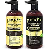 PURA D'OR Advanced Therapy System Shampoo & Conditioner