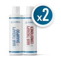 x2 CLINICAL CLINIC EFFECTS EFFECT SHAMPOO CONDITIONER Designed For HAIR THERAPY Thinning Hair 8 FL O...