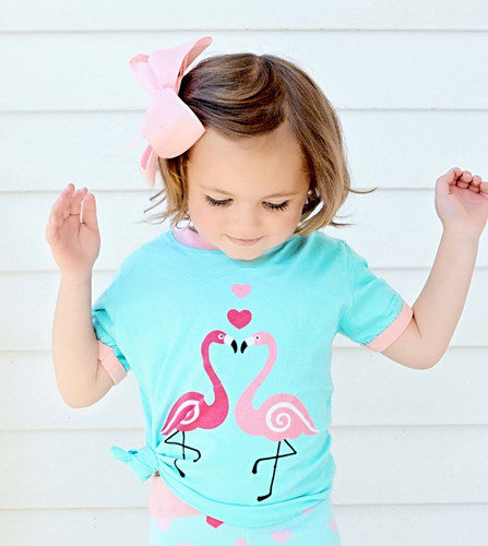 Picture of T-Shirt, Child, Female, Girl, Person, Face, Head, Portrait