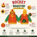 Picture of Coat, Jacket, Knitwear, Sweater, Baby, Person with text 3D COMB ROCKET THE & BEAK Fun 3D ...