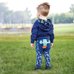 Picture of Pants, Grass, Jeans, Boy, Child, Male, Person, Walking, Standing, Lawn