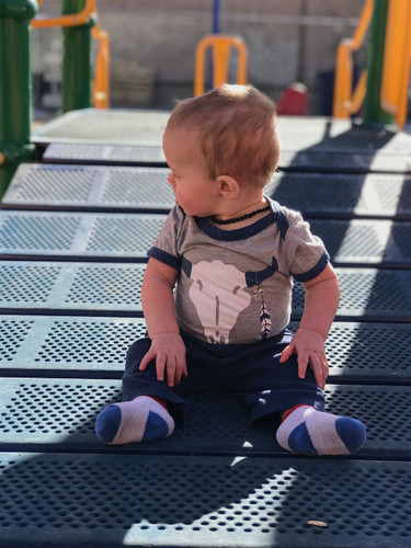 Picture of Pants, Person, Photography, Portrait, Play Area, Outdoor Play Area, Outdoors, Baby, Shoe,...