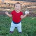 Picture of Face, Head, Photography, Portrait, Soccer Ball, People, Baseball (Ball), Grass, T-Shirt, ...