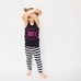 Picture of Pants, Child, Female, Girl, Person, Tank Top with text DIVA.