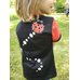 Picture of T-Shirt, Shirt, Applique, Grass, Dress, Child, Female, Girl, Person, Blouse