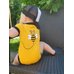 Picture of Baseball Cap, Cap, Hat, T-Shirt, Baby, Person, Photography, Portrait, Sitting, Furniture