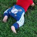 Picture of Shorts, Pants, Baby, Person, Grass