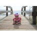 Picture of Water, Waterfront, Pier, Port, Boardwalk, Cap, Hat, Person, Portrait, Baby