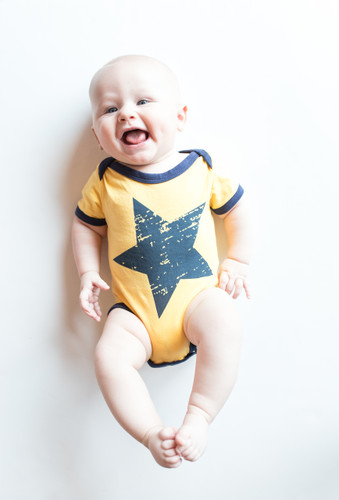 Picture of Face, Head, Person, Photography, Portrait, Happy, Baby, Baby Laughing