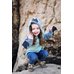 Picture of Pants, Shoe, Person, Photography, Portrait, Rock, Jeans, Finger, Child, Girl