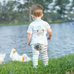 Picture of Grass, Photography, Person, Portrait, Walking, Pond, Pants, T-Shirt, Boy, Child