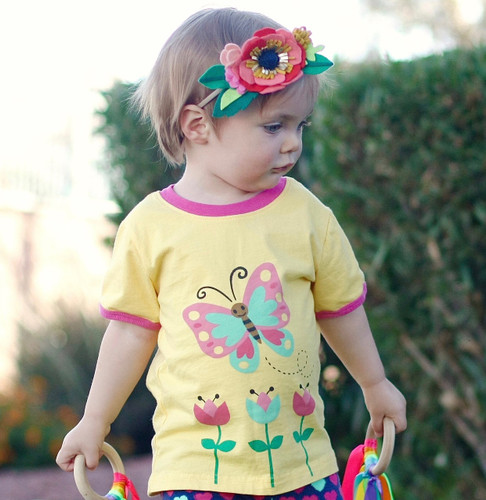 Picture of T-Shirt, Person, Photography, Portrait, Accessories, Child, Female, Girl, Sleeve, Dress