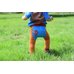 Picture of Grass, Pants, Lawn, Baby, Person, Walking, People, T-Shirt, Jeans