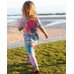 Picture of Person, Walking, Pants, Grass, Child, Female, Girl, Beachwear, T-Shirt
