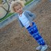 Picture of Pants, Jeans, Boy, Child, Male, Person, Shoe, Portrait, Outdoors, Sweater