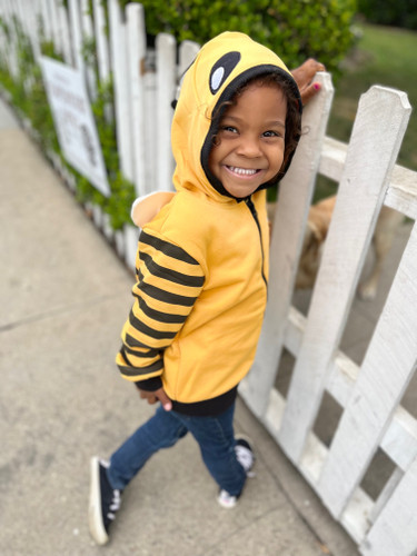 Buzz the Bee 3D Backpack Hoodie - Doodle Pants