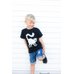 Picture of T-Shirt, Shorts, Pants, Jeans, Boy, Child, Male, Person, Portrait