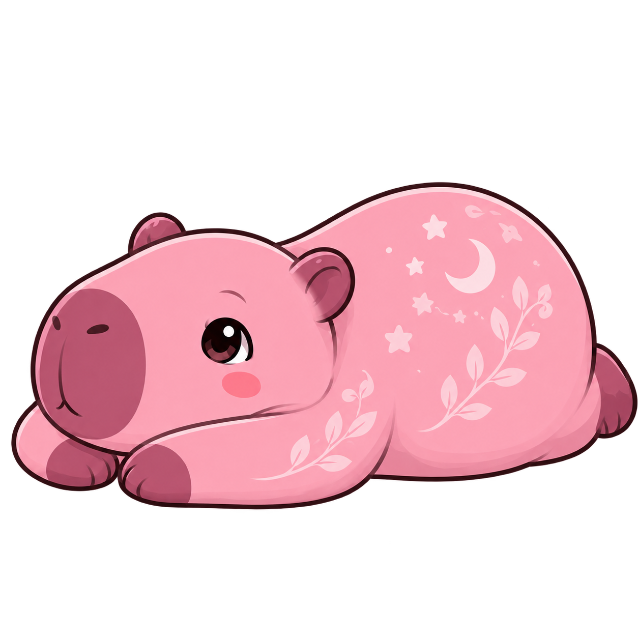Capybara emote right