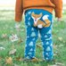 Picture of Clothing, Pants, Jeans, Baby, Person
