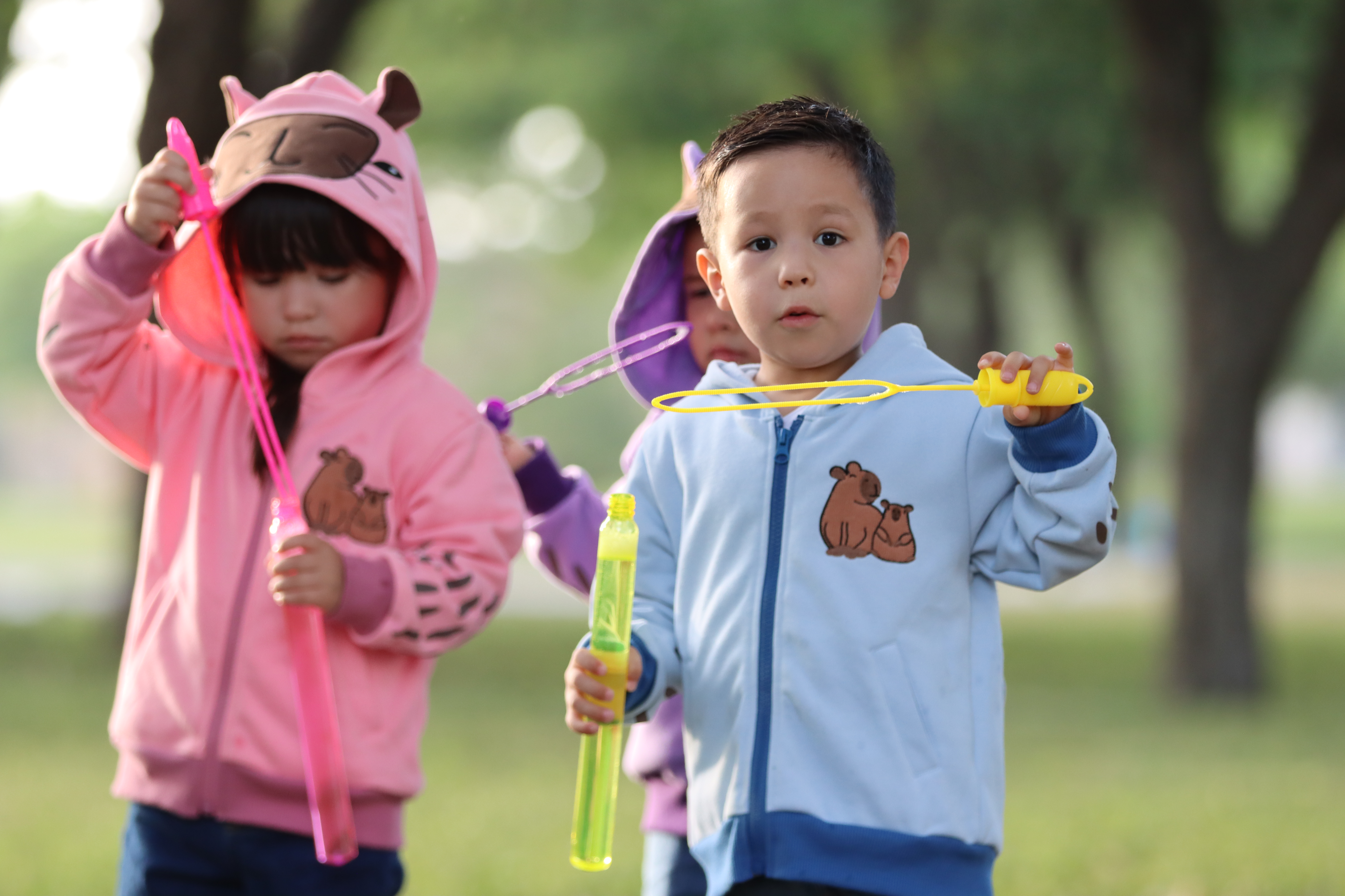 Image of COOL DIP The Splashy One Capybara Backpack Hoodie