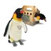 Picture of Animal, Bird, Beak, Penguin, Box, Cardboard, Carton with text ILDLIFE RESCUE+ FRAGILE RES...