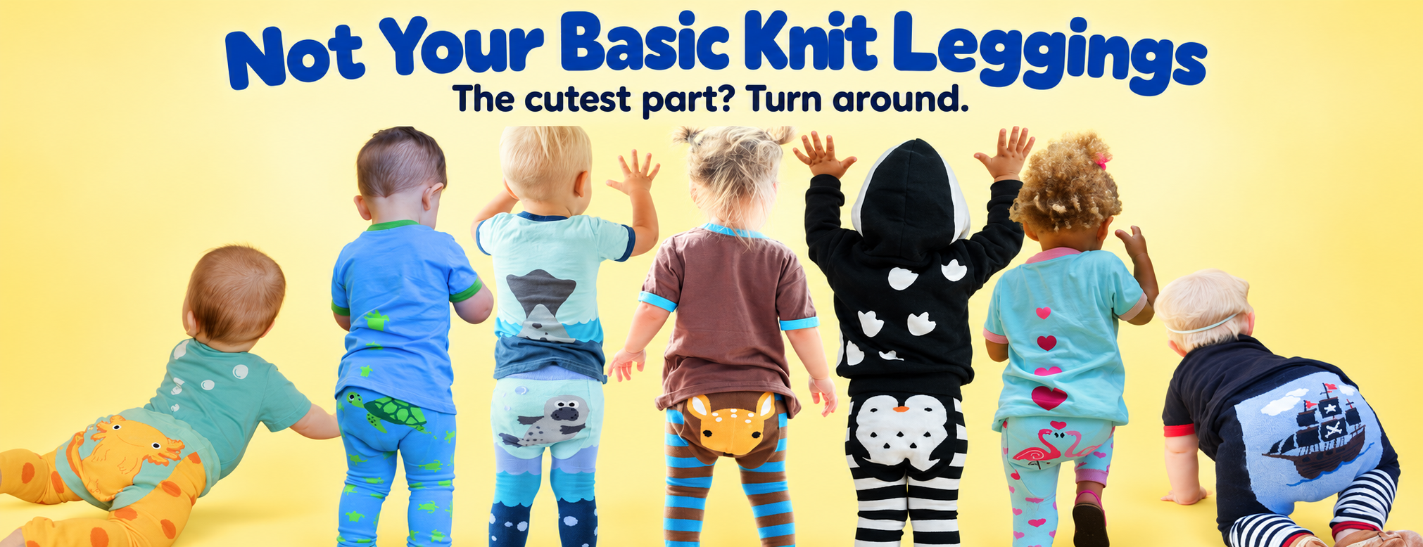 Young children wearing colorful graphic t-shirts with animal designs