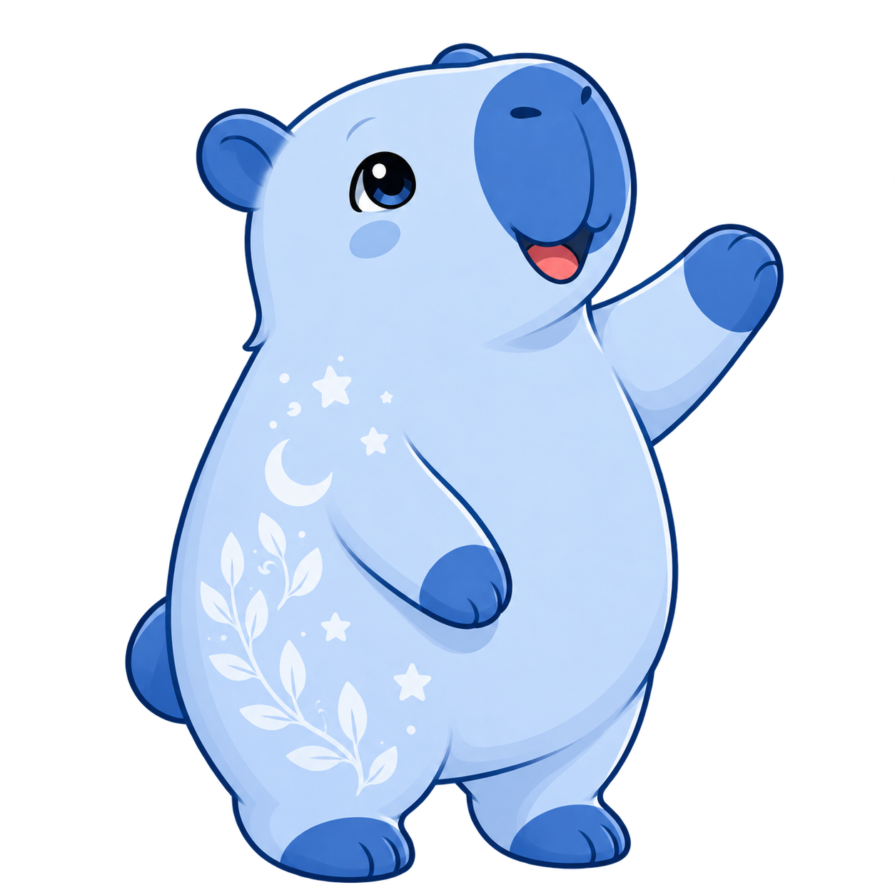 Capybara emote left