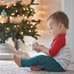 Picture of Person, Sitting, Baby, Festival, Christmas with text S.