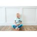 Picture of Person, Sitting, Pants, Photography, Portrait, T-Shirt, Boy, Child, Male, White Board