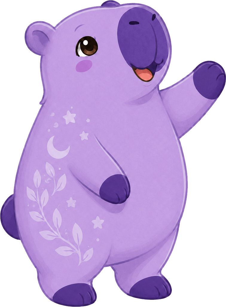 Capybara emote left