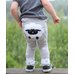 Picture of Shoe, Pants, Shorts, Person, Sneaker, Applique with text -.