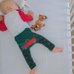 Picture of Baby, Person, Furniture, Crib, Infant Bed, Teddy Bear, Toy