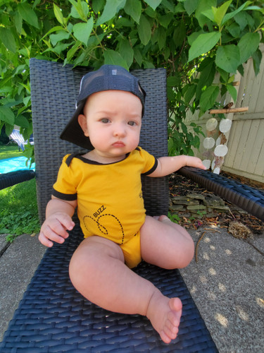 Picture of Person, Photography, Portrait, Baseball Cap, Cap, Hat, Backyard, Potted Plant, Herbal, Ba...