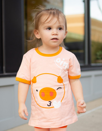 Picture of T-Shirt, Sleeve, Person, Photography, Portrait, Child, Female, Girl, Shirt, Applique with...