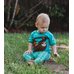 Picture of Person, Sitting, Baby, Photography, Portrait, Pants, Grass