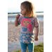 Picture of T-Shirt, Person, Photography, Portrait, Child, Female, Girl, Sea, Pants, Beach