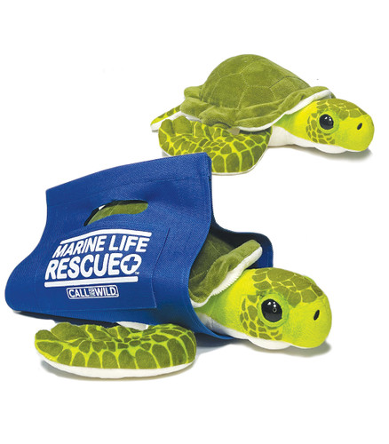 Picture of Animal, Reptile, Turtle, Green, Snake, Plush with text MARINE LIFE MARINE LIFE.