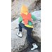 Picture of Shoe, Sneaker, Rock, Boy, Child, Male, Person, Coat, Hoodie, Pants
